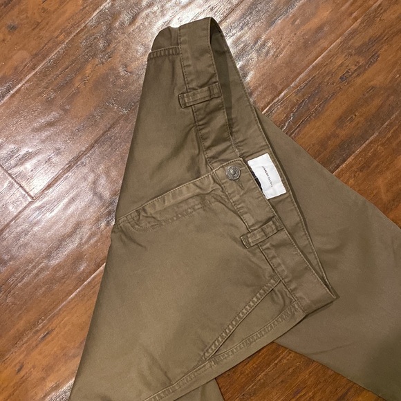 Current/Elliot Olive Green Straight Leg Pants Women's Size 28 - Picture 6 of 14